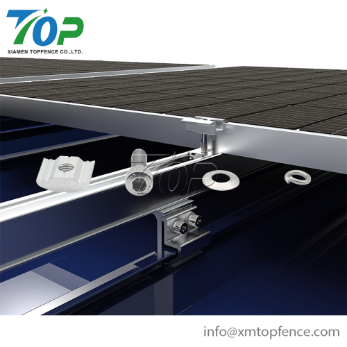 Solar Mounting System with Lock Clamp for Metal Roof
